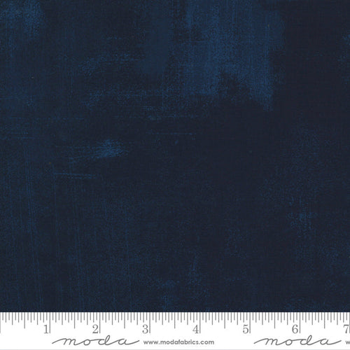 108" Wide Backing - Moda - Grunge -  True Blue - 11108 558