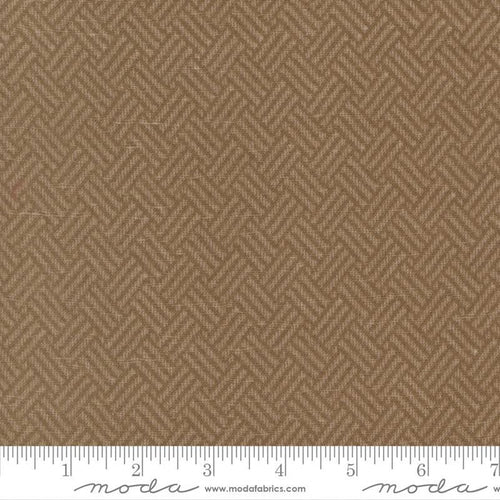 108" Wide Backing - Moda - Prairie Gather 108033 14F  Flan Teak