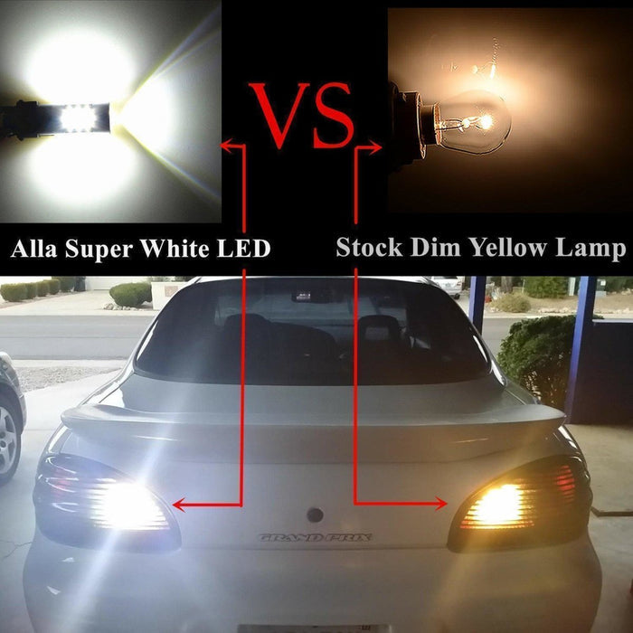1156 7506 LED Bulbs Super Bright Reverse, Signal, Daytime Running Lights -Alla Lighting