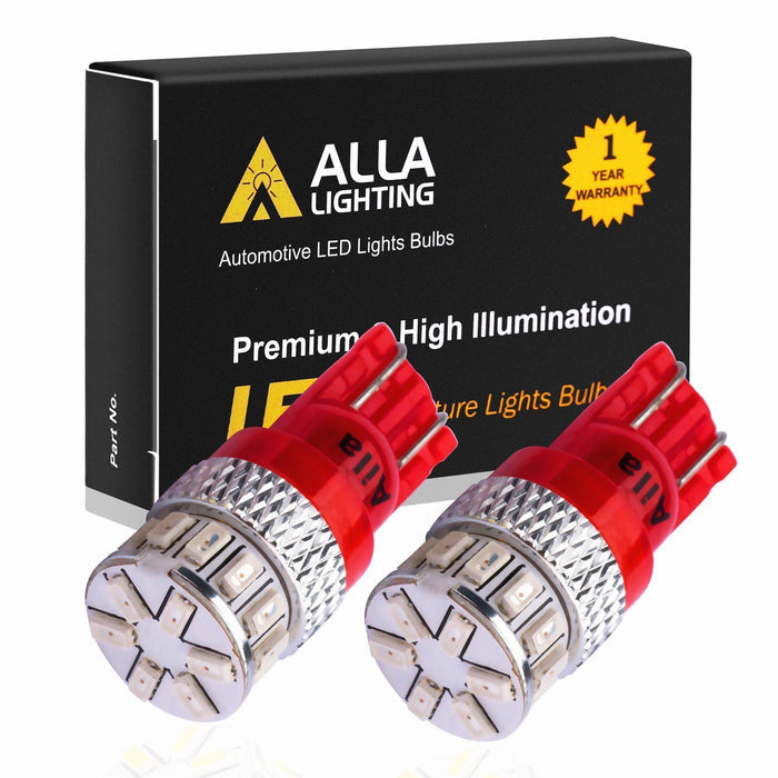 2825 194 168 LED Bulbs License Plate, Interior Map Dome Trunk Lights -Alla Lighting