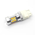 3457 3157 LED Switchback Bulbs Turn Signal Lights, 6K White/Amber Yellow -Alla Lighting
