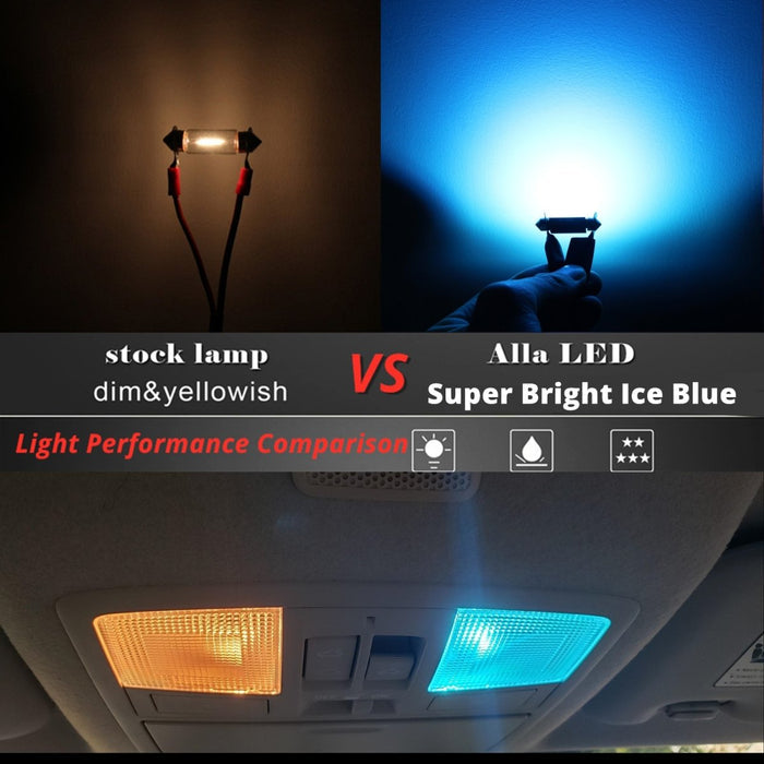 41mm 211-2 578 LED Festoon Bulbs Interior Lights Replacement 212-2 -Alla Lighting