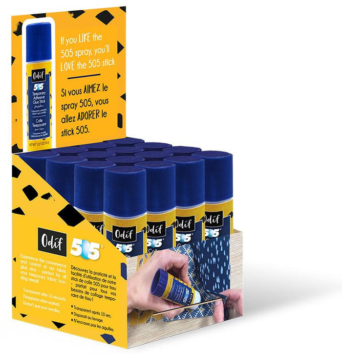 505 - Temp Fabric Adh Glue Stick -  45040 - Odif  - 1 Stick