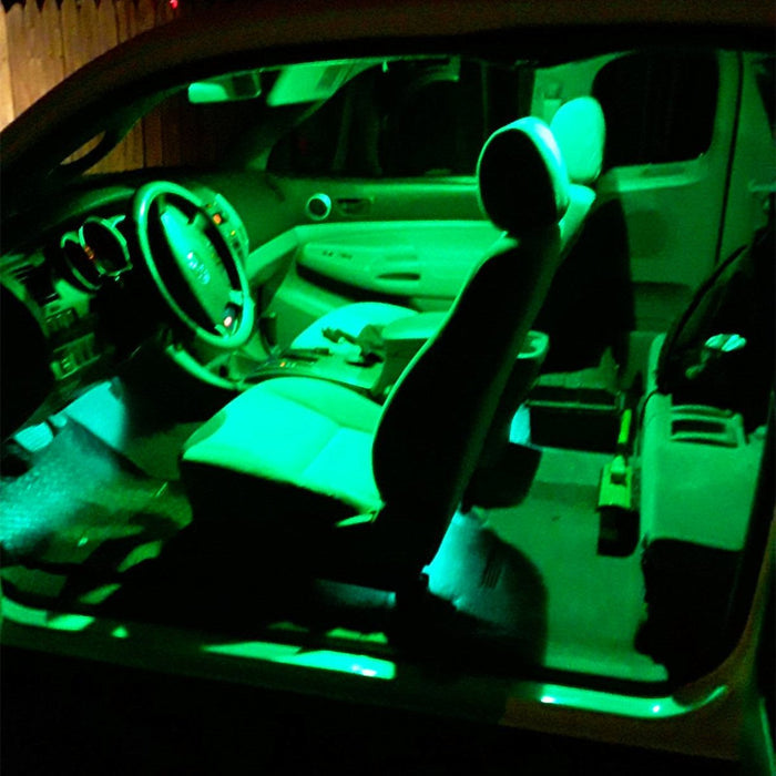 6614F 6612F LED Bulbs Sunvisor Flip Vanity Mirror Lights for Car Truck -Alla Lighting