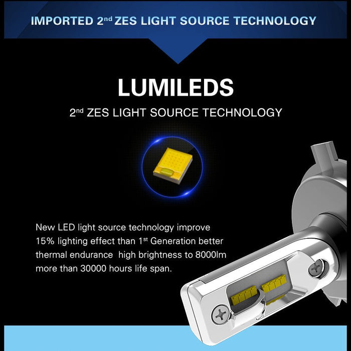 899 880 LED Bulbs Fog Lights for Cars, Trucks, 6500K Xenon White -Alla Lighting