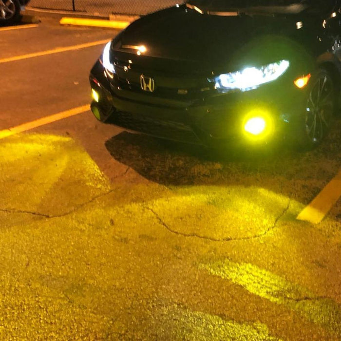 9006 HB4 LED Bulbs Fog Lights Upgrade for Cars, Trucks, 3000K Yellow -Alla Lighting