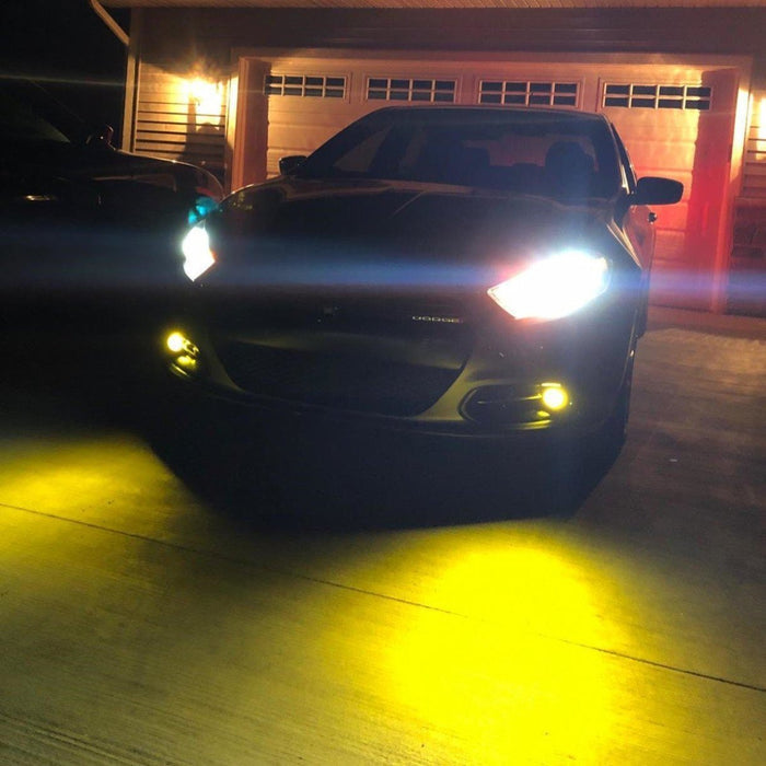 9006 HB4 LED Bulbs Fog Lights Upgrade for Cars, Trucks, 3000K Yellow -Alla Lighting