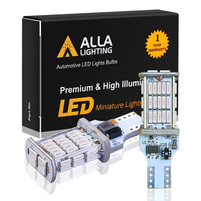 912 921 LED Bulbs Strobe Brake Lights Flashing Stop Reverse Light -Alla Lighting