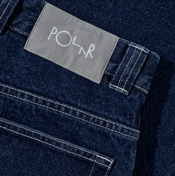 92 Pants - Dark Blue w/ White Stitching