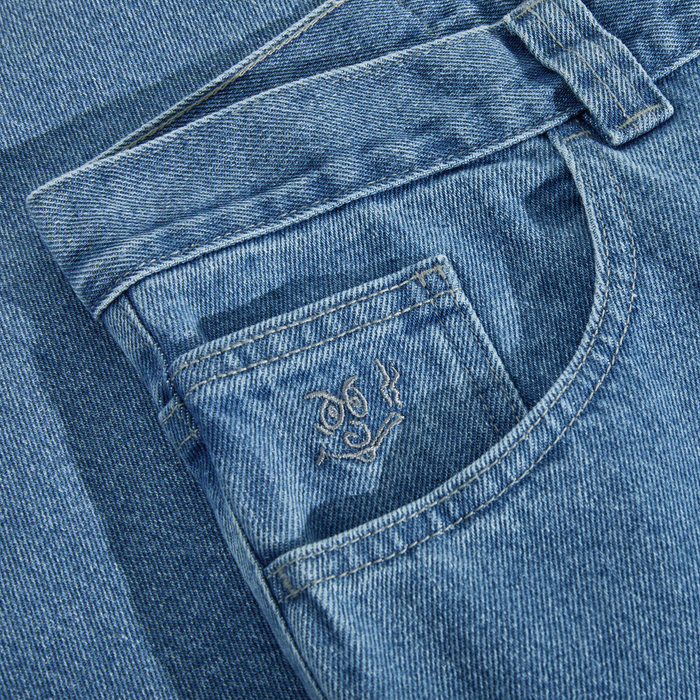 92 Pants - Mid Blue