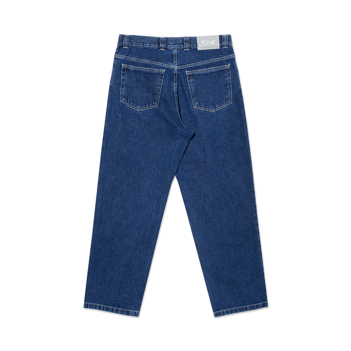 93 Pants - Dark Blue w/ White Stitching