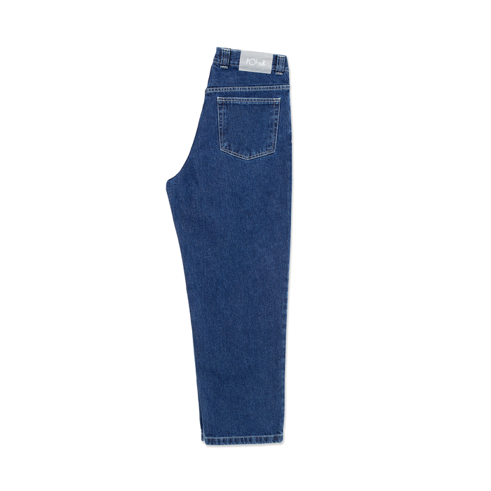 93 Pants - Dark Blue w/ White Stitching