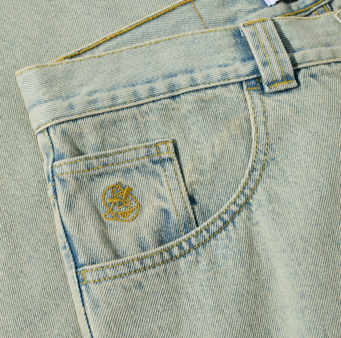 93 Pants - Dirty Light Blue