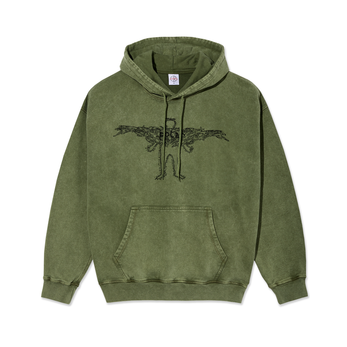 Acid Frank Hoodie | Soul - Army Green