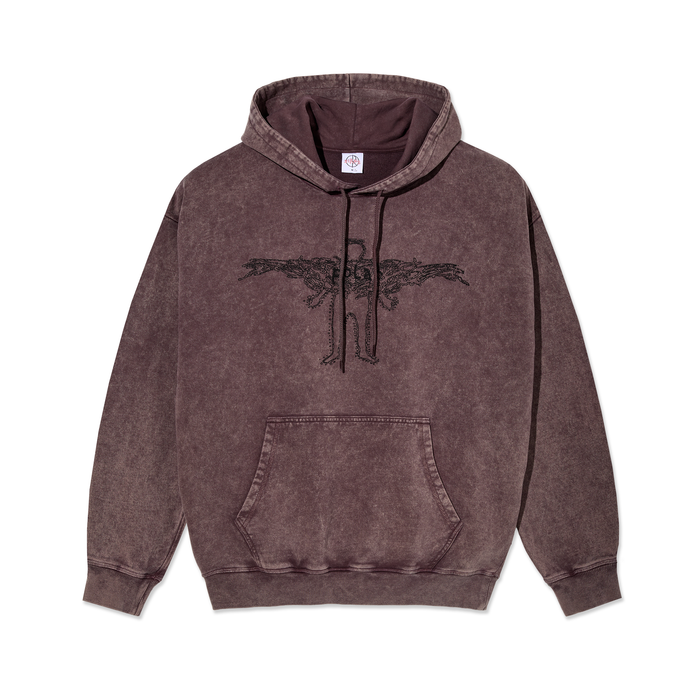 Acid Frank Hoodie | Soul - Bordeaux