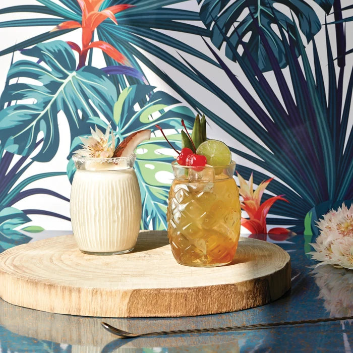 Bartender 15 oz. Sweet Cocktail Coconut Glasses (Set of 6)