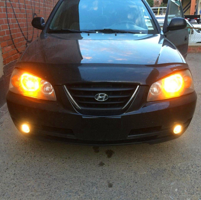 BAU15S 7507 LED Bulbs Turn Signal Lights Bulbs 12496, Amber Yellow -Alla Lighting