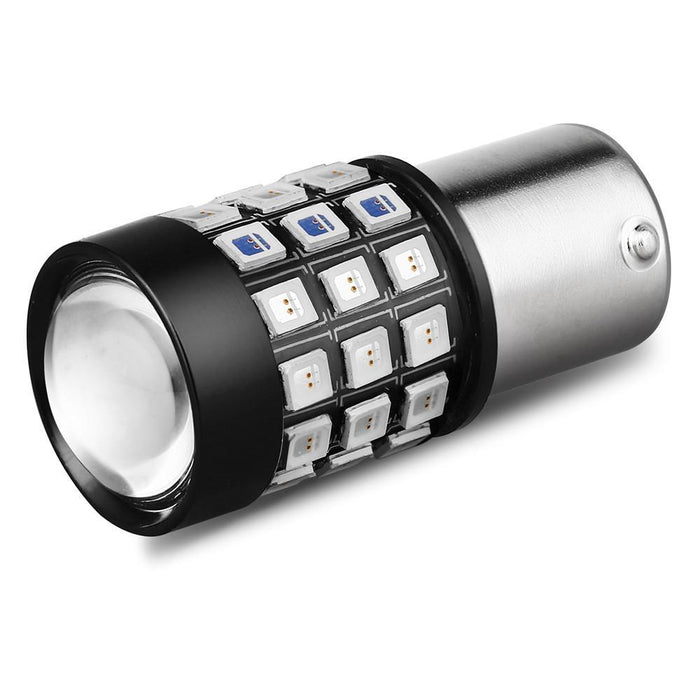BAU15S 7507 LED Turn Signal Lights Bulbs 2835 39-SMD 12496 -Alla Lighting