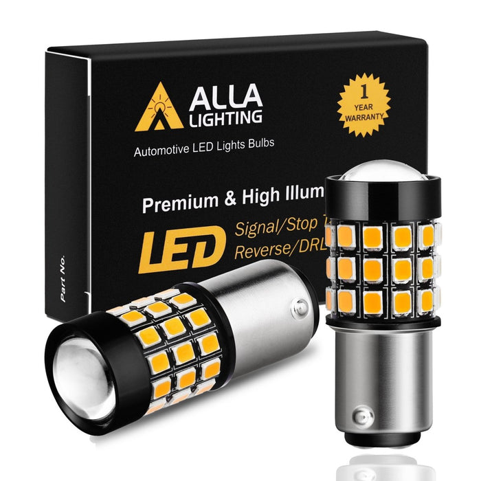 BAY15D 1157 LED Bulbs Signal, Brake, Stop, Reverse Lights Replacement -Alla Lighting