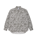 Ben LS Shirt | Newspaper - Light Grey