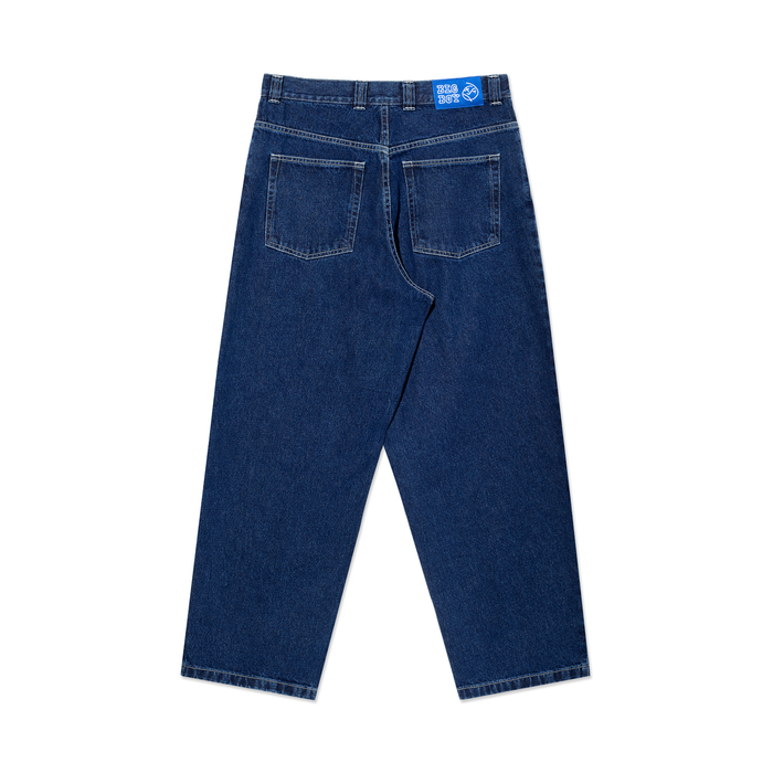 Big Boy Pants - Dark Blue w/ White Stitching