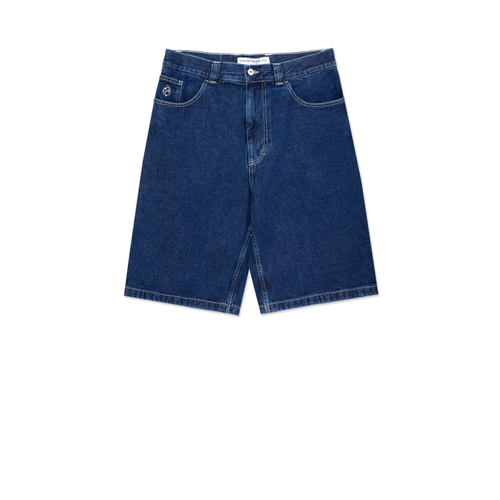Big Boy Shorts - Dark Blue w/ White Stitching
