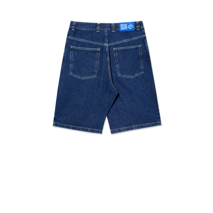 Big Boy Shorts - Dark Blue w/ White Stitching
