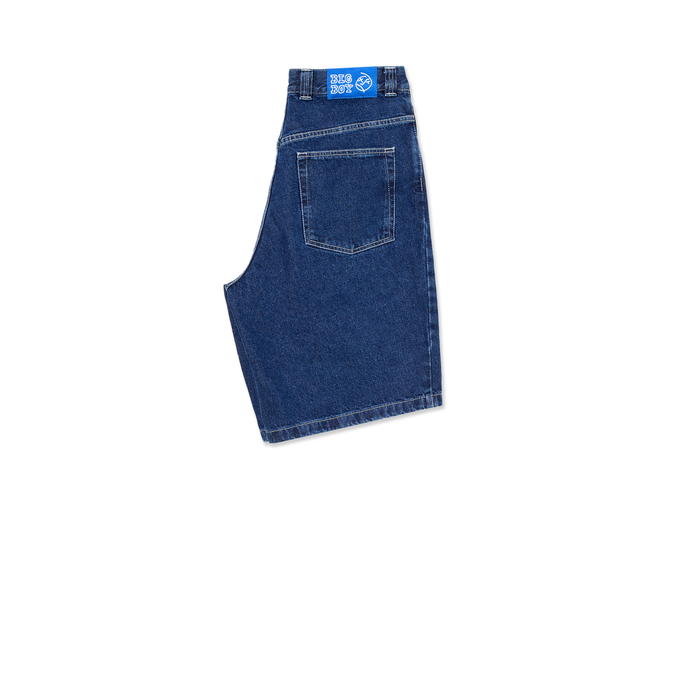 Big Boy Shorts - Dark Blue w/ White Stitching