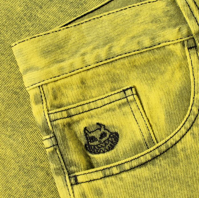 Big Boy Shorts | Angel Child - Lemon Black