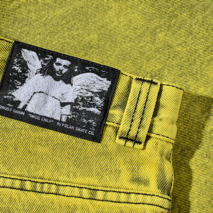 Big Boy Shorts | Angel Child - Lemon Black