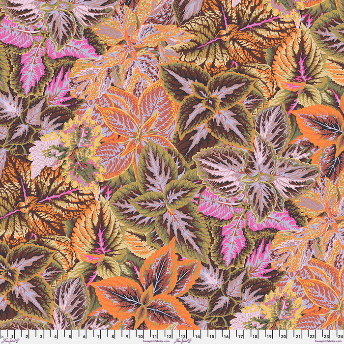 Bold Leaves - Brown - FreeSpirit Fabrics - Kaffe Fassett