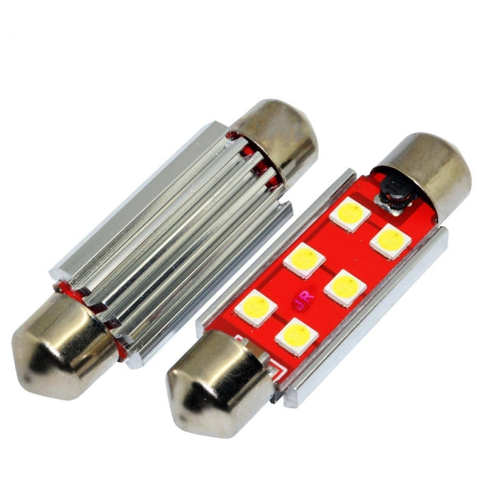 CANBUS 211-2 578 LED Bulbs festoon Interior Lights, 6000K xenon White 212-2 -Alla Lighting
