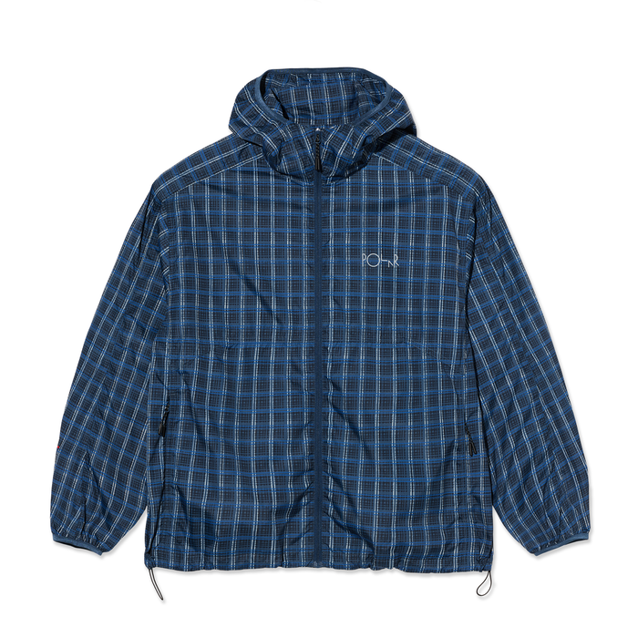 Chase Light Shell Jacket - Blue Check