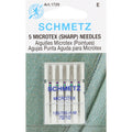 Chrome Microtex Needle 70/10 - Schmetz - 4029
