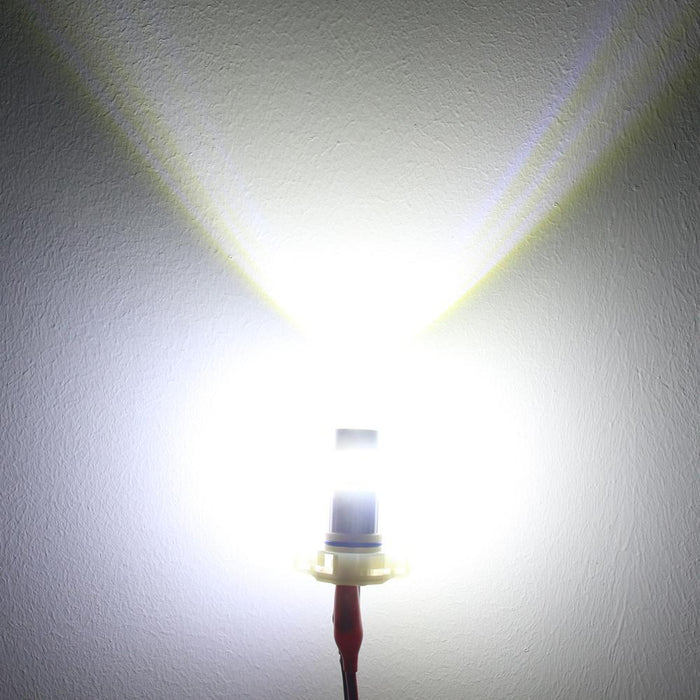 COB-72 5202 5201 LED Fog Light Bulbs, 6500K White/8000K Blue/3000K Amber Yellow -Alla Lighting