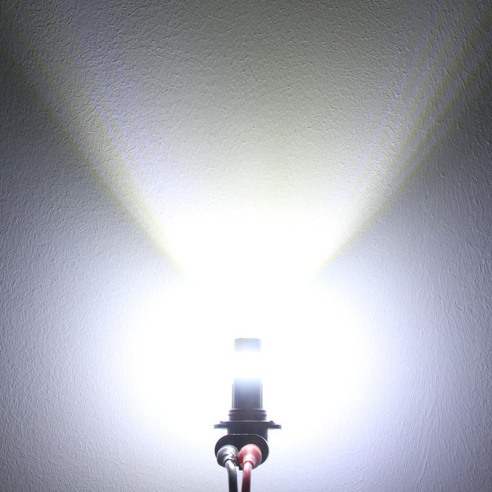 COB-72 H10 9145 LED Fog Light Bulbs, 6500K White/8000K Blue/3000K Amber Yellow -Alla Lighting