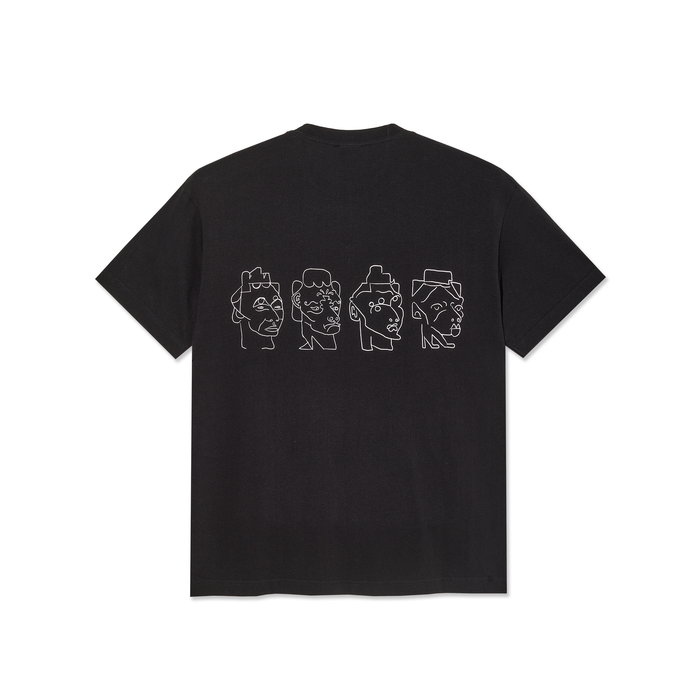 Contrast Tee | 8 Heads - Black/White