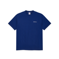 Contrast Tee | Doodle - Ultramarine/White