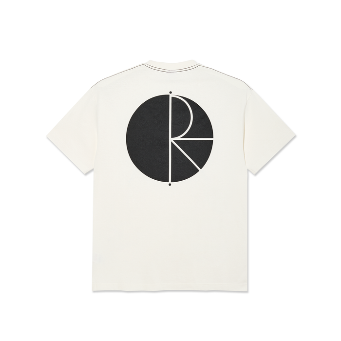 Contrast Tee | Fill Logo - Ivory/Black