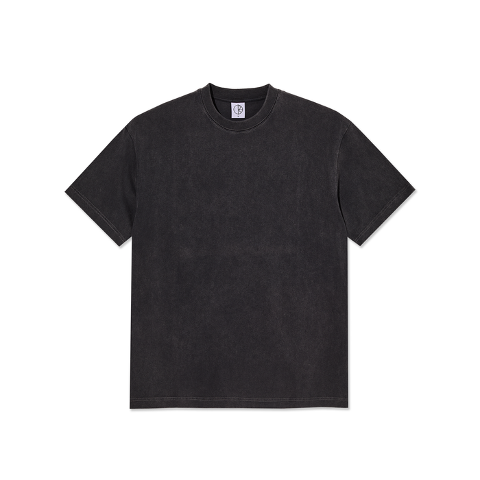 Contrast Tee | Stroke Logo - Silver Black/Black