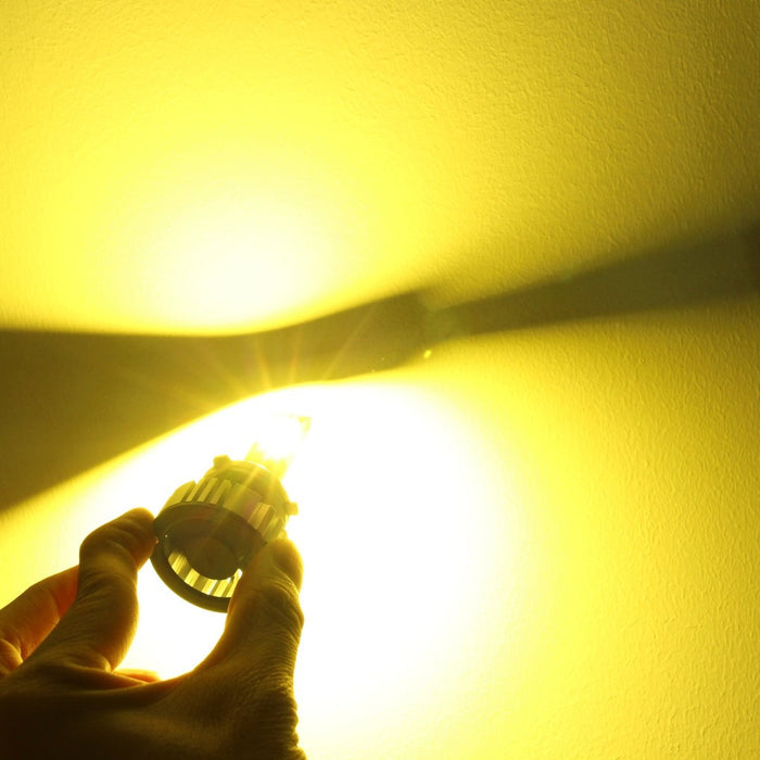 D-CR 9008 H13 LED Bulbs Forward Lighting Upgrade Halogen/HID, 3000K Yellow -Alla Lighting
