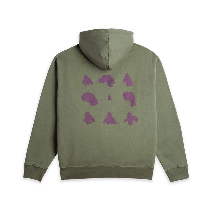 Dave Hoodie | Fighting Myself - Army Green