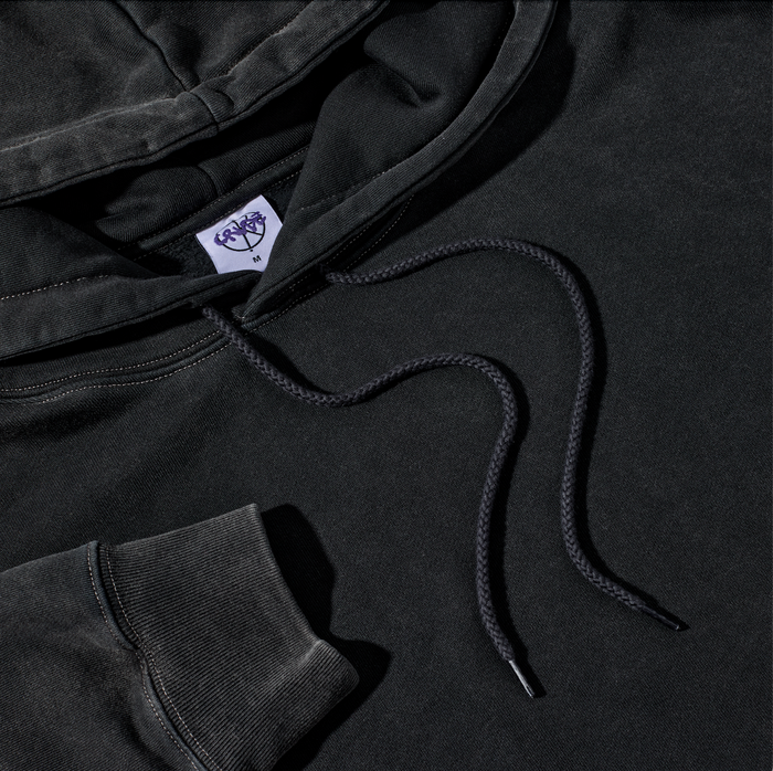Dave Hoodie | Rabbit - Silver Black