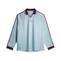 Davie LS Shirt - Sky Blue/Wine