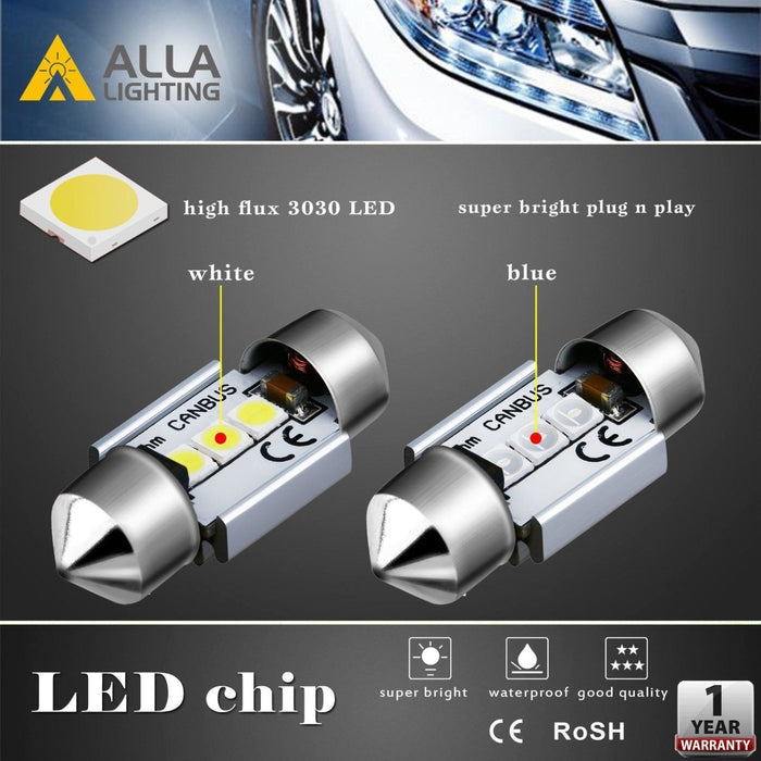 DE3175 DE3022 LED Bulbs Interior Map Dome Trunk Lights DE3021 -Alla Lighting