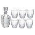 Bormioli Rocco Dedalo 7pc Whiskey Set