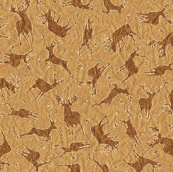 Deer Ridge - Deer Silhouettes - Qt Fabrics - 28759-A