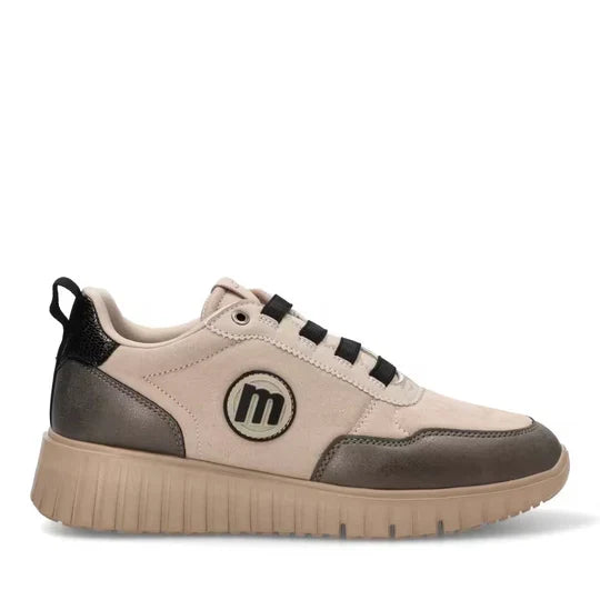 DEPORTIVA ELASTICOS 60886 AFELPADO TAUPE MUSTANG