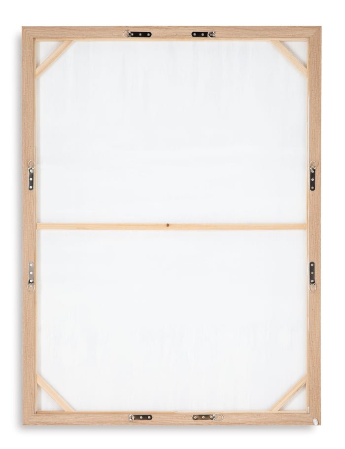 Estonbrook - Gray / White - Wall Art