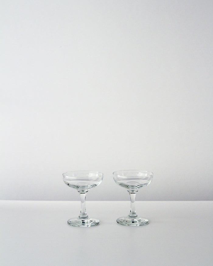 European Coupe Glasses (Set of 2)